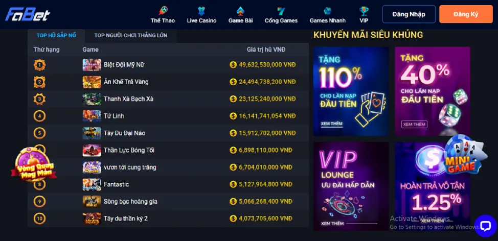 Giao diện trò chơi Bắn Cá C8BET WIN với các nút điều khiển và bảng điểm